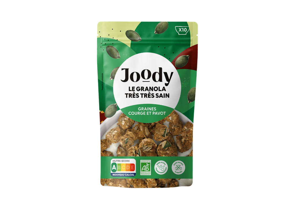[J00021-JGGR300U] Granola Graines de Courge et Pavot