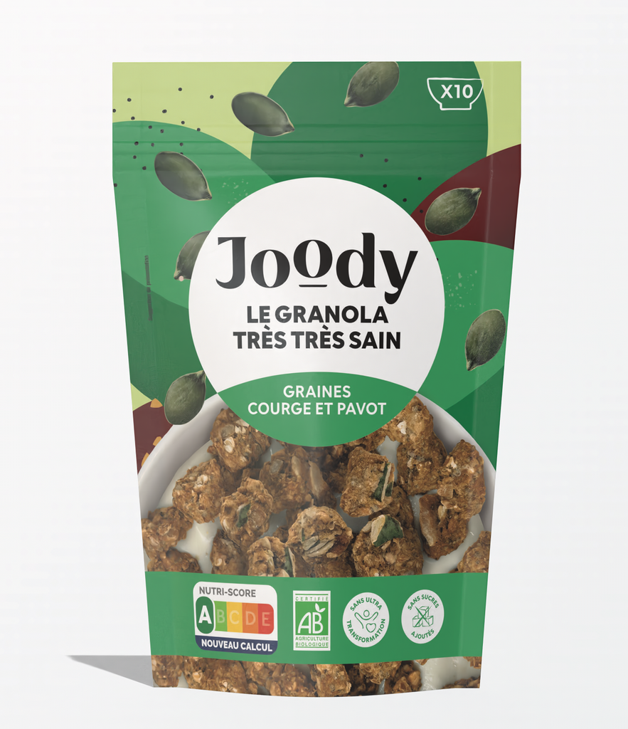 [J00021-JGGR300U] Granola Graines de Courge et Pavot